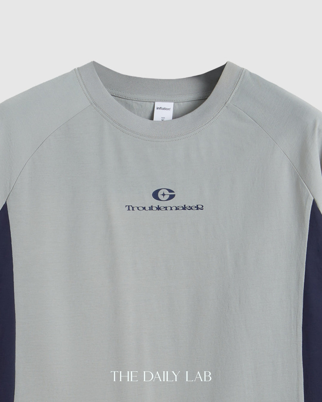 Troublemaker Loose Tee in Grey
