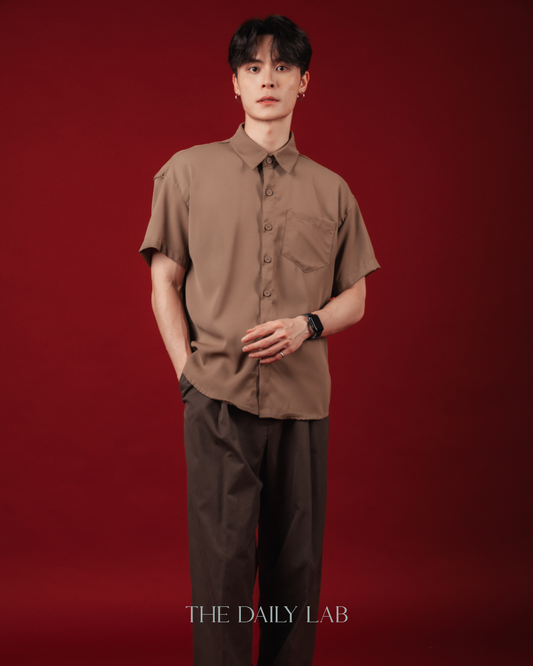 Earth Tone Overshirt (In-Stock)