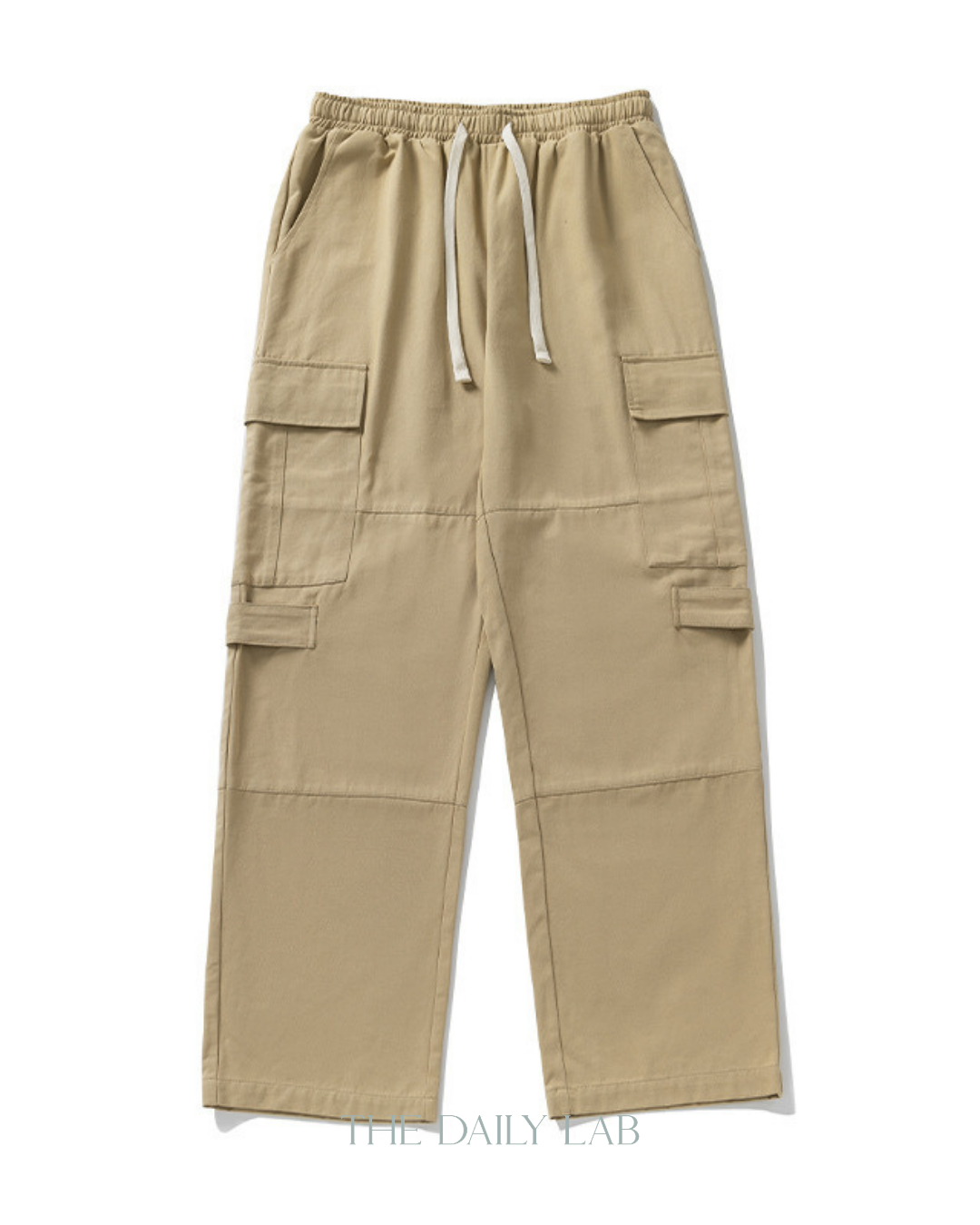 Vintage Utility Straight Pants in Khaki