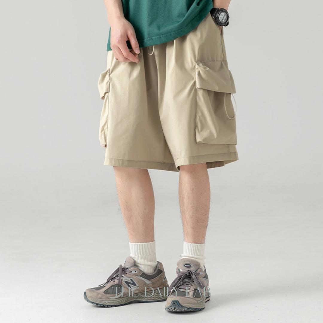 Big Pocket Cargo Pants in Khaki