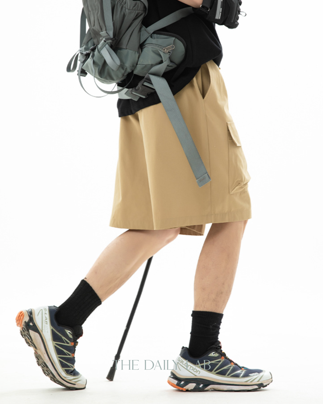 Cargo Vintage Shorts in Khaki