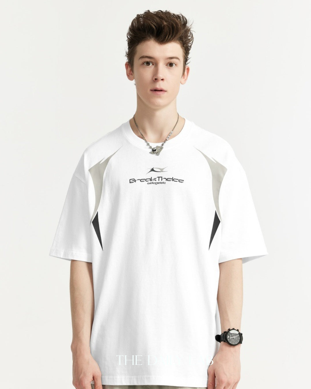 Break The Ice Loose Tee in White