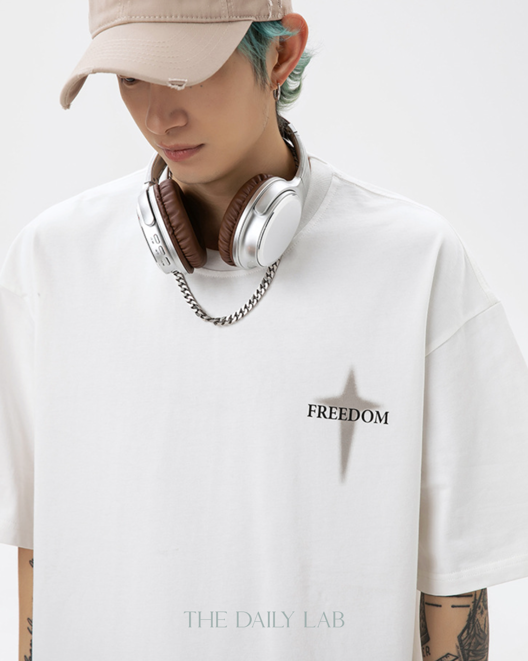Headstrong Relaxed Tee in White