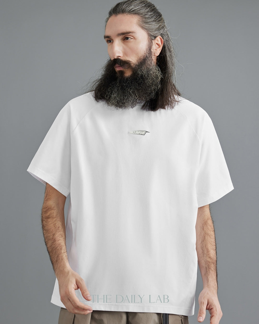 WAKE Polyester Tee in White