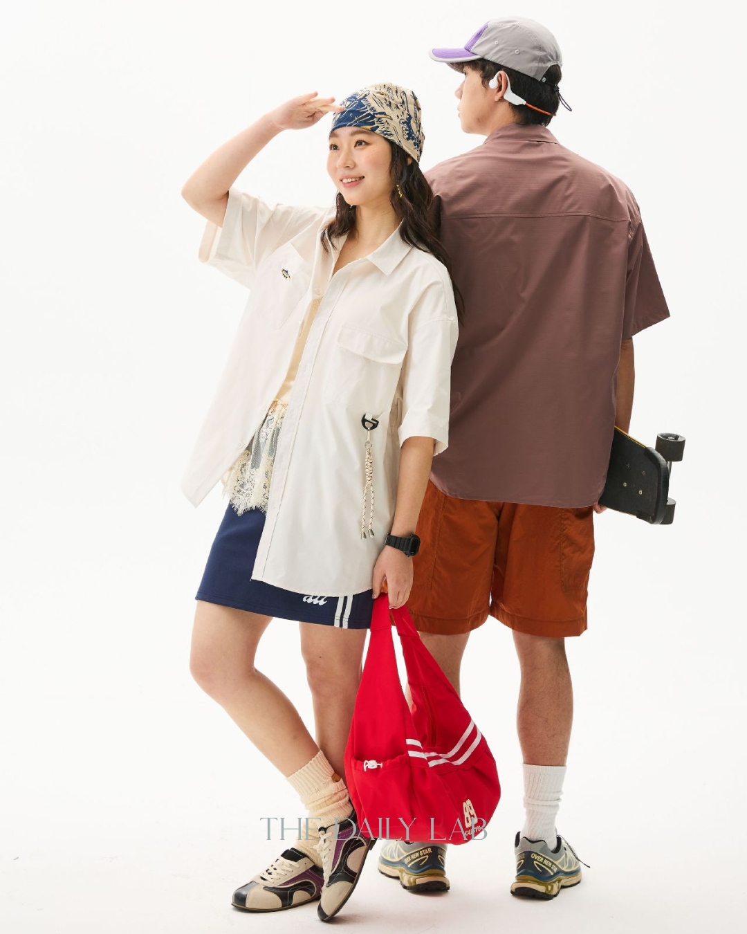 Minnow Cotton Overshirt in Brown