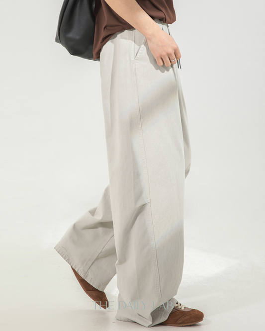 Heritage Utility Straight Pants in Beige