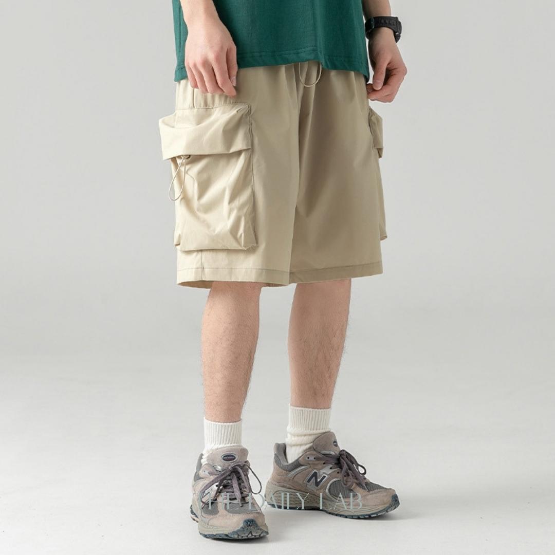 Big Pocket Cargo Pants in Khaki