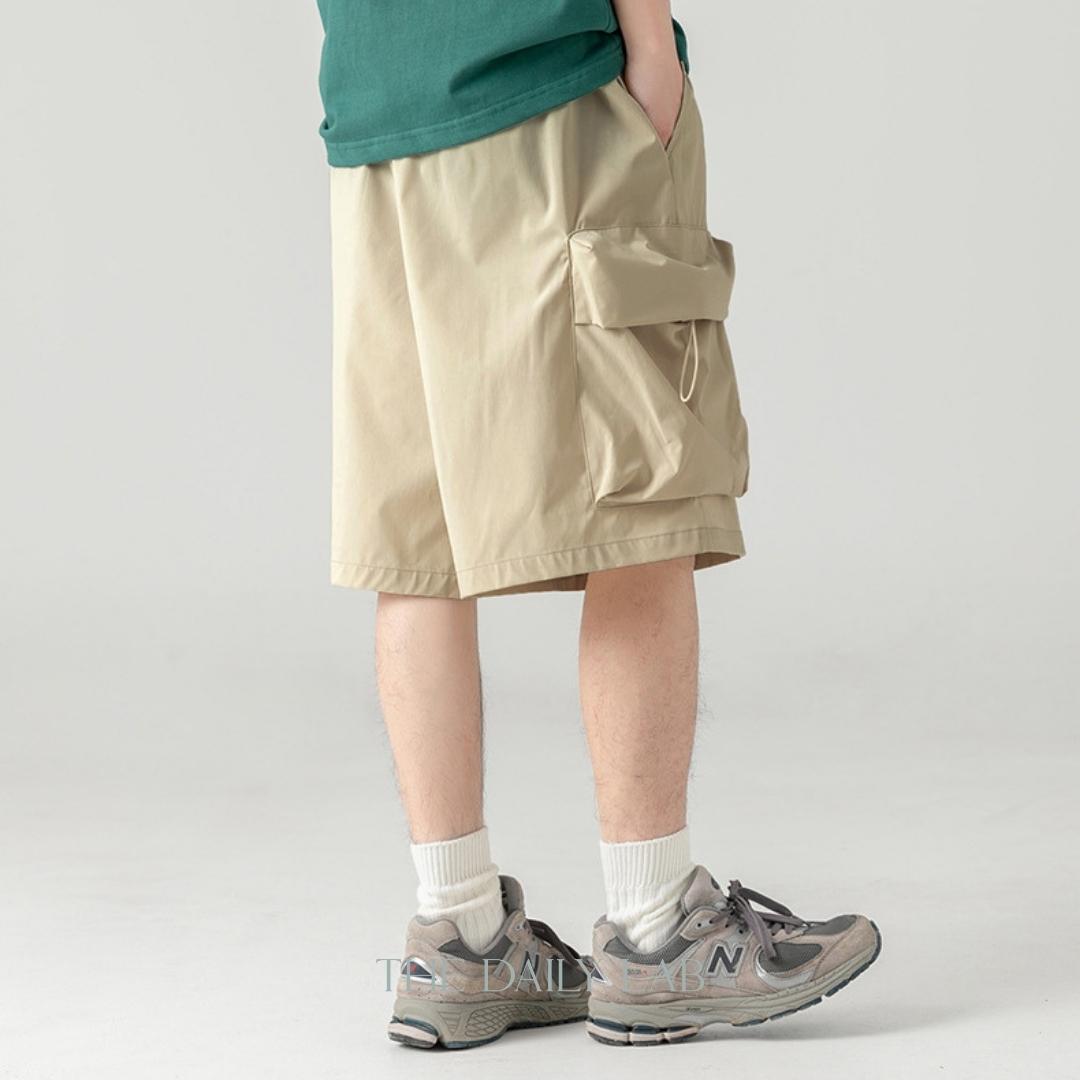 Big Pocket Cargo Pants in Khaki
