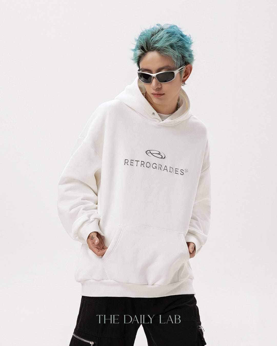 Retrogrades Hoodie in White