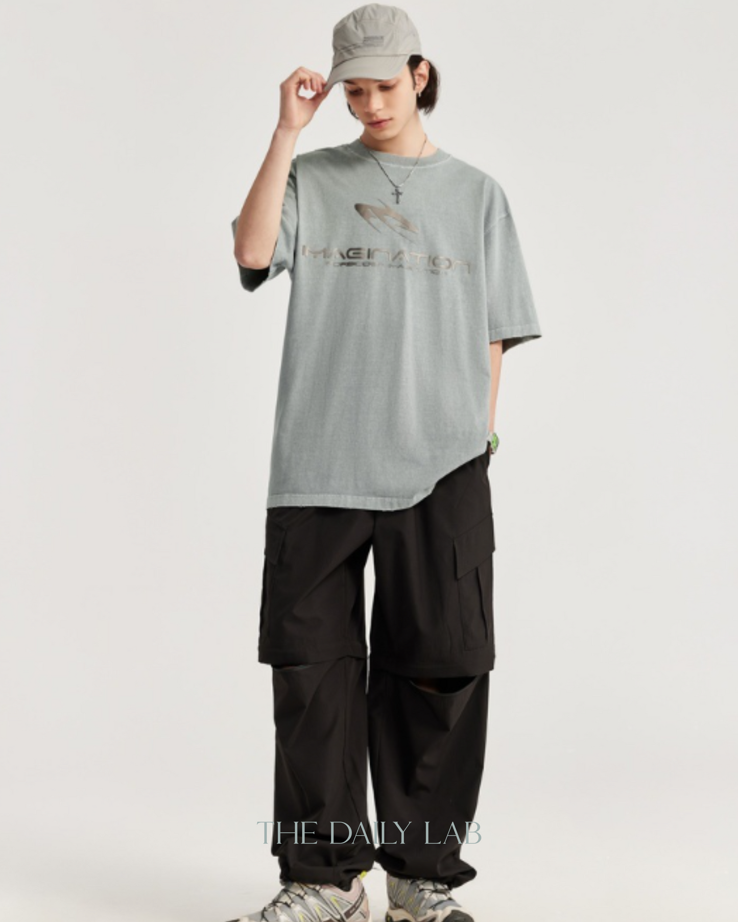 Imagination Tee in Light Blue