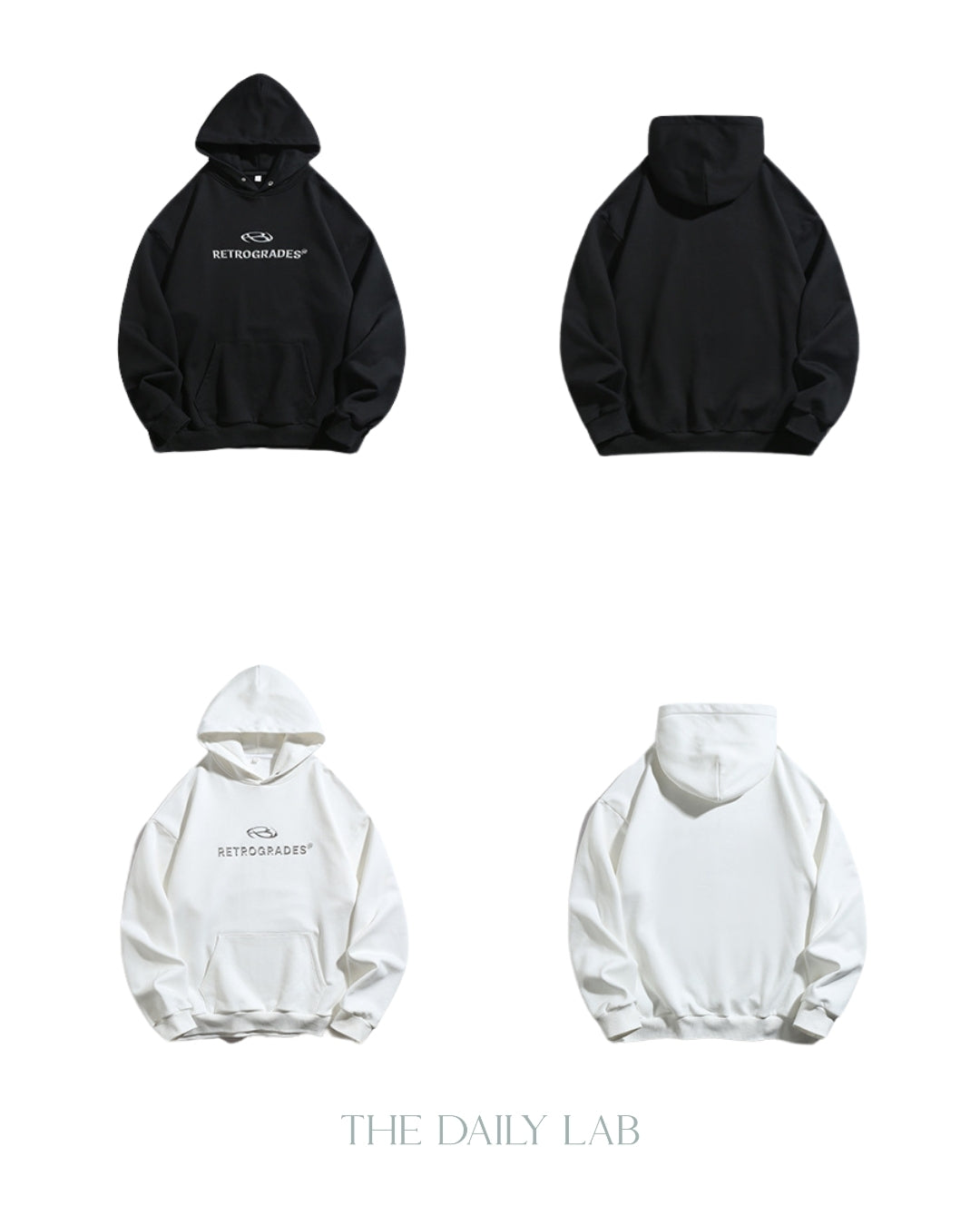 Retrogrades Hoodie in White