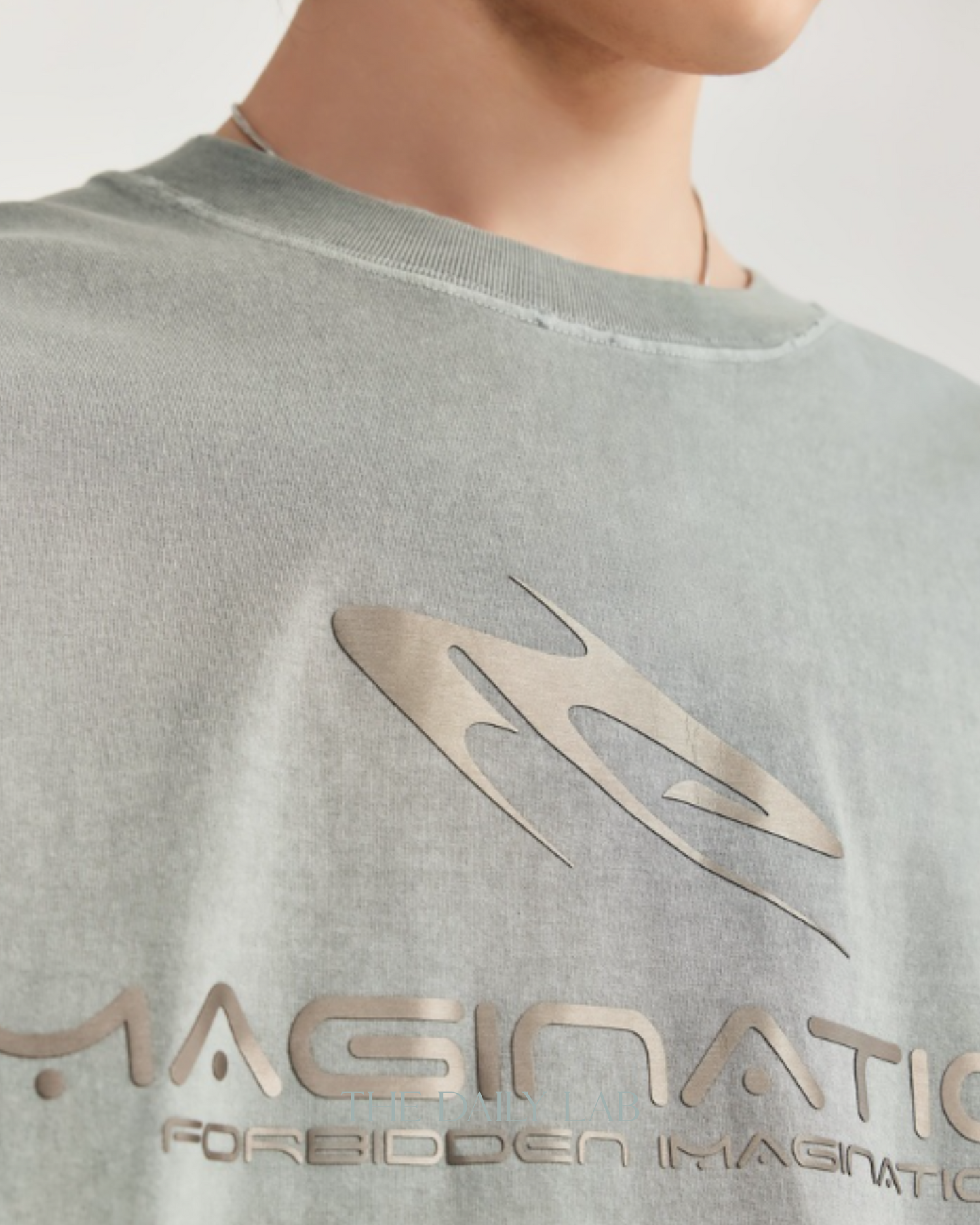 Imagination Tee in Light Blue