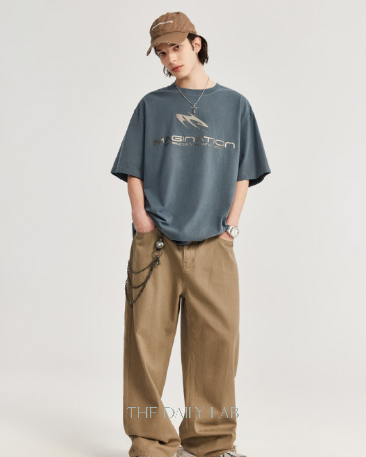 Imagination Tee in Dark Grey
