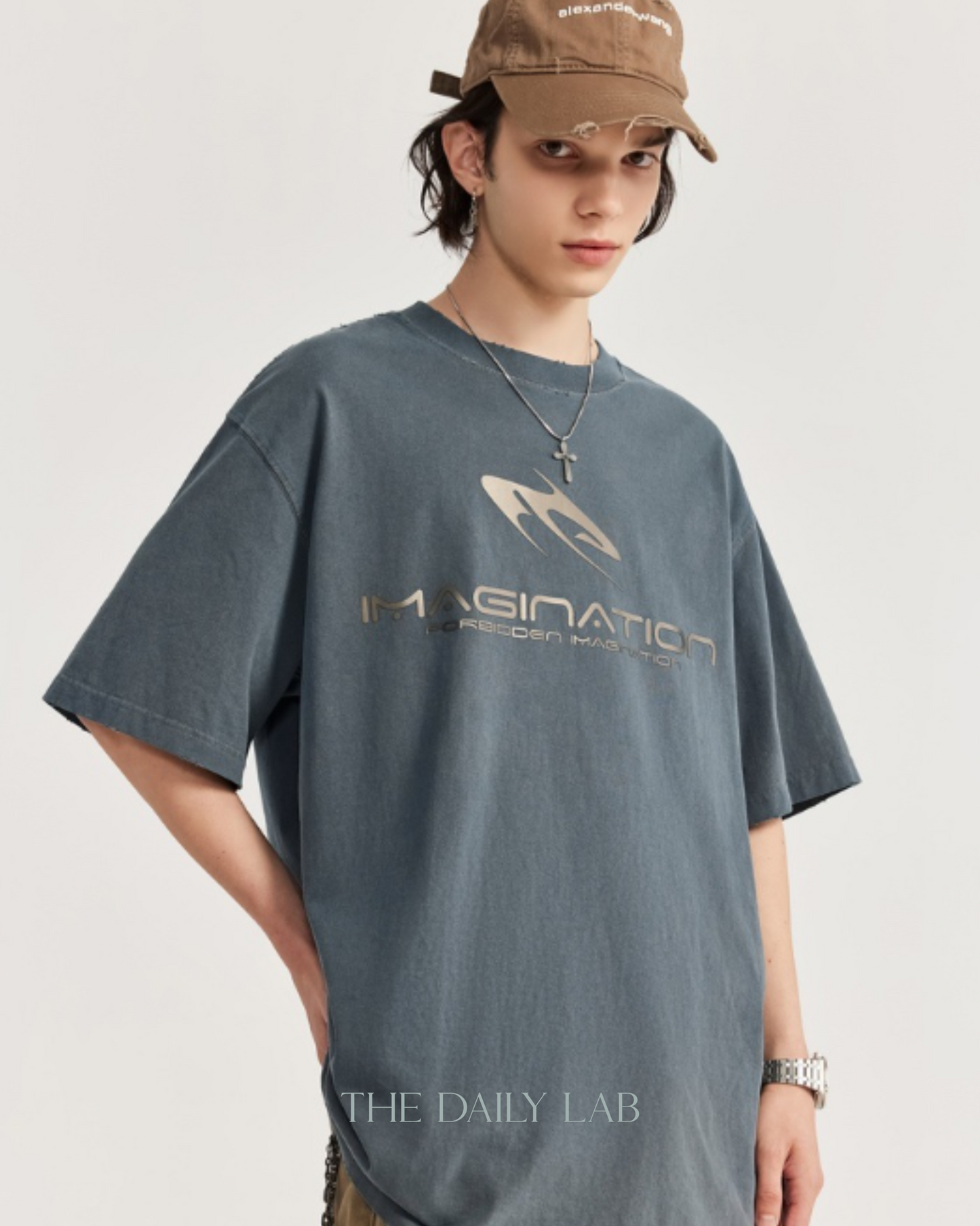 Imagination Tee in Dark Grey