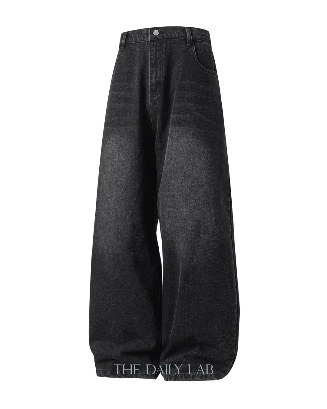 American Vintage Oversized Jeans In Black