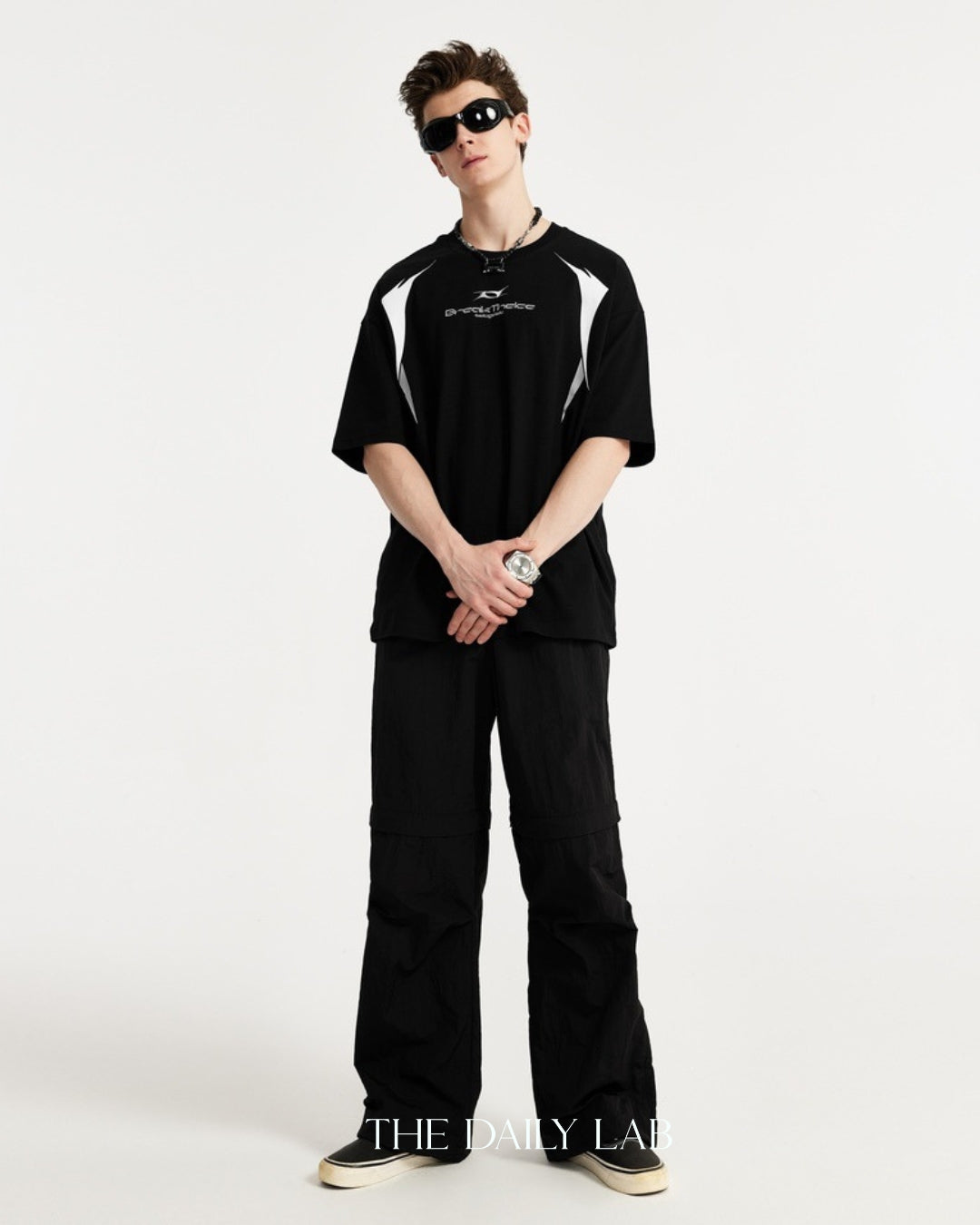 Break The Ice Loose Tee in Black
