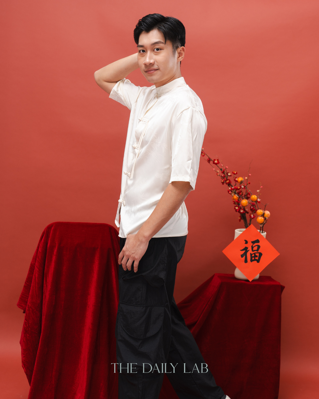 Tang Shirt in Apricot