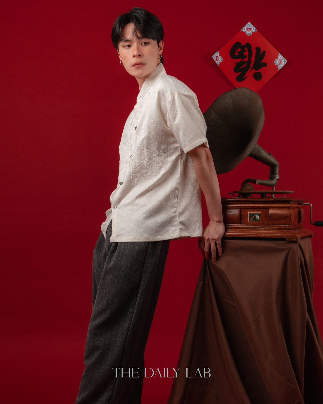 Bamboo Serenity Tang Shirt in White