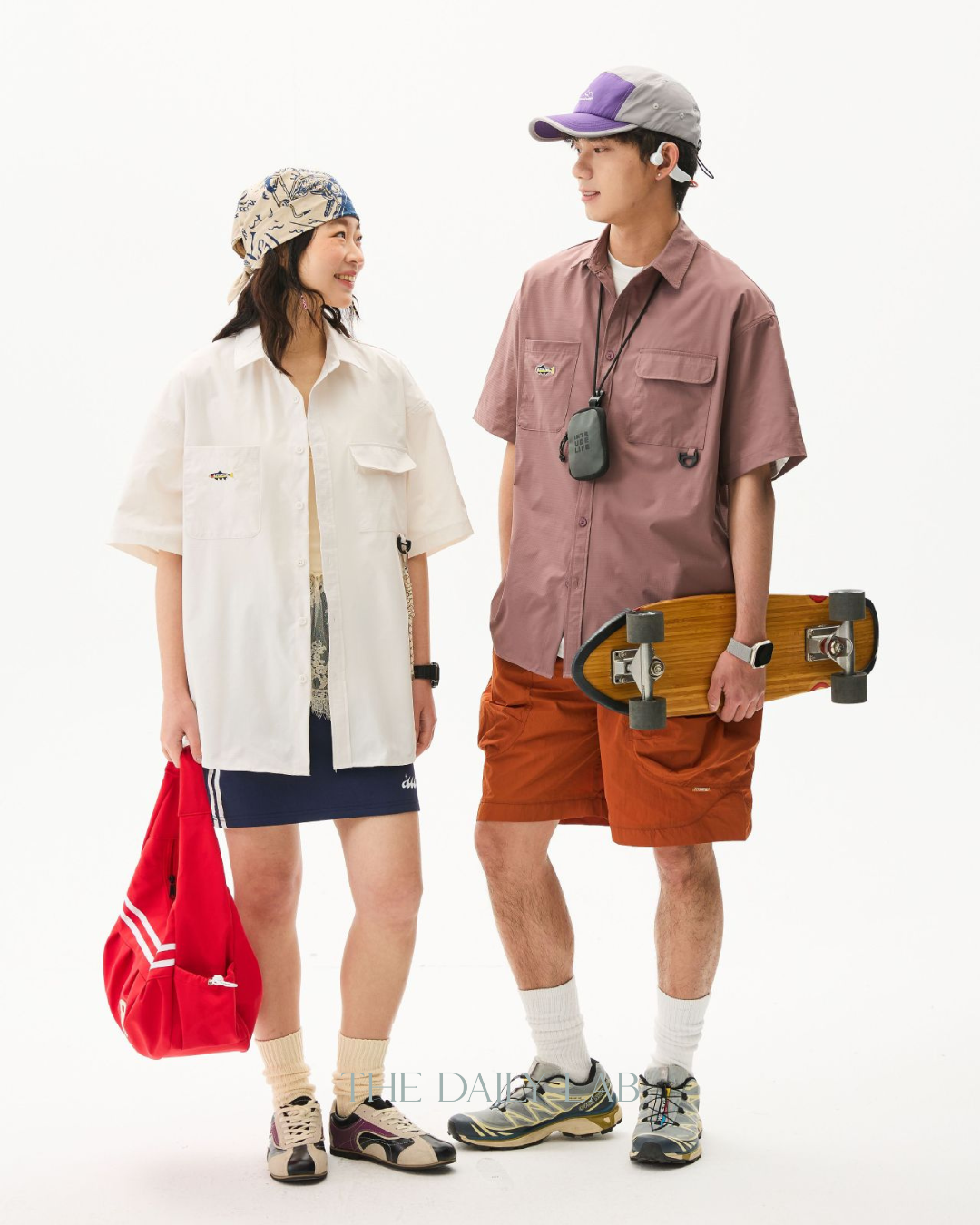 Minnow Cotton Overshirt in Brown