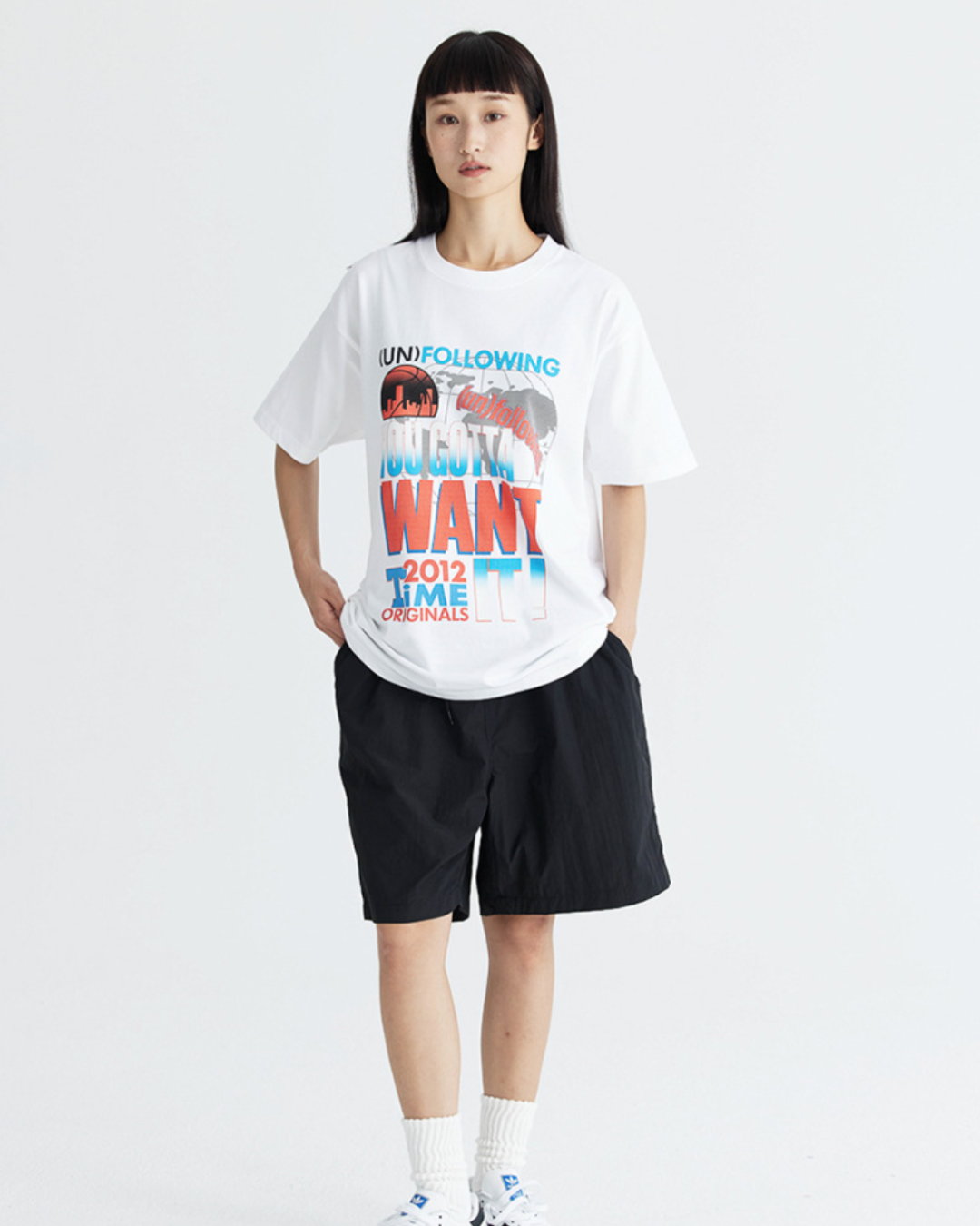 You Gotta Want Tee in White