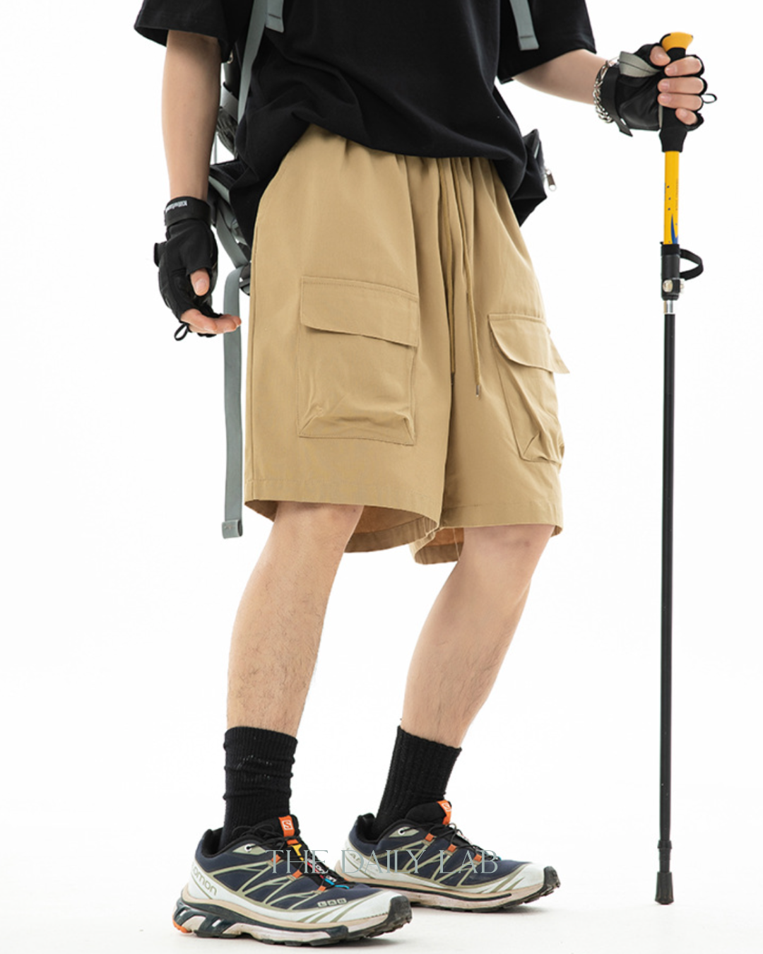 Cargo Vintage Shorts in Khaki