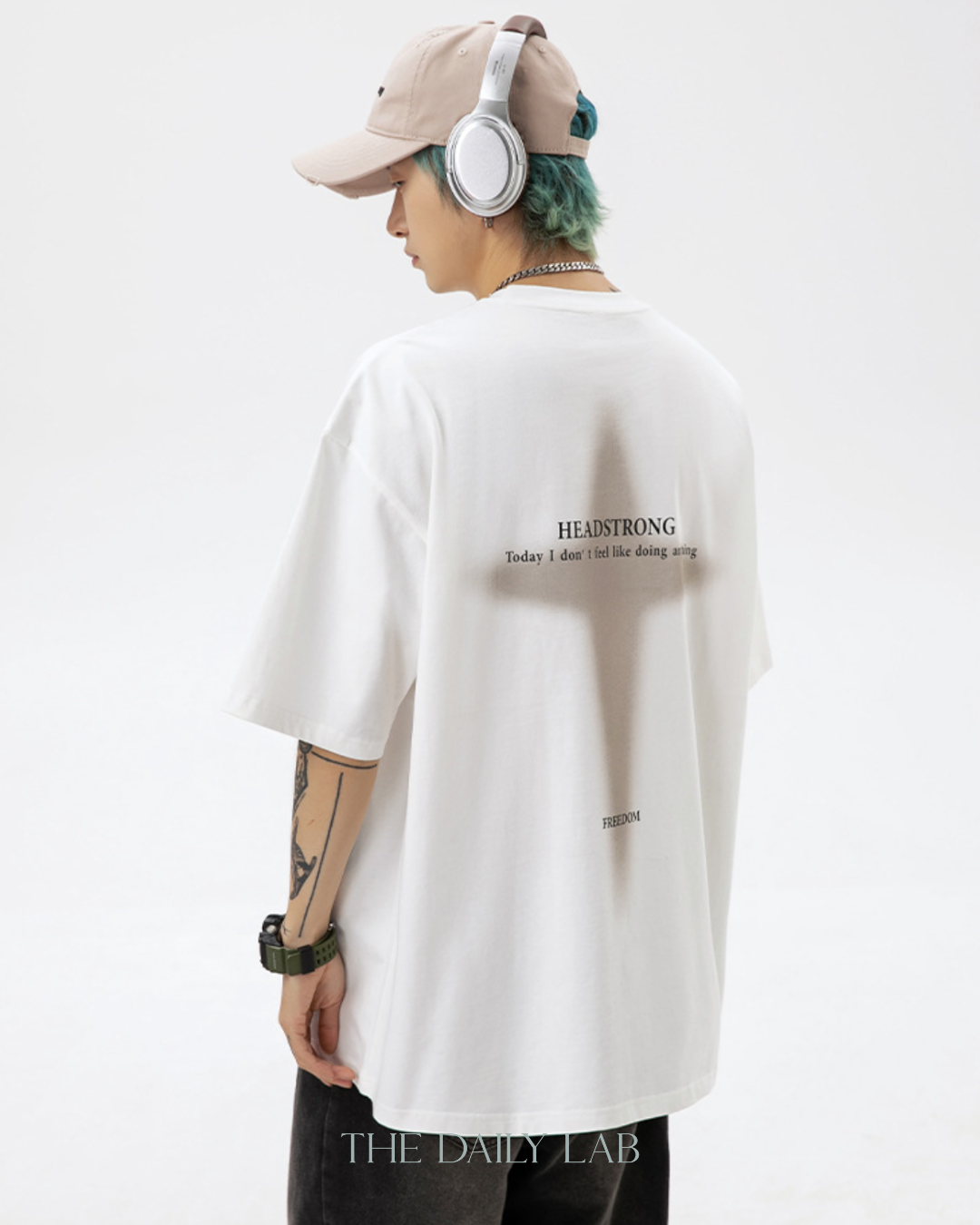 Headstrong Relaxed Tee in White