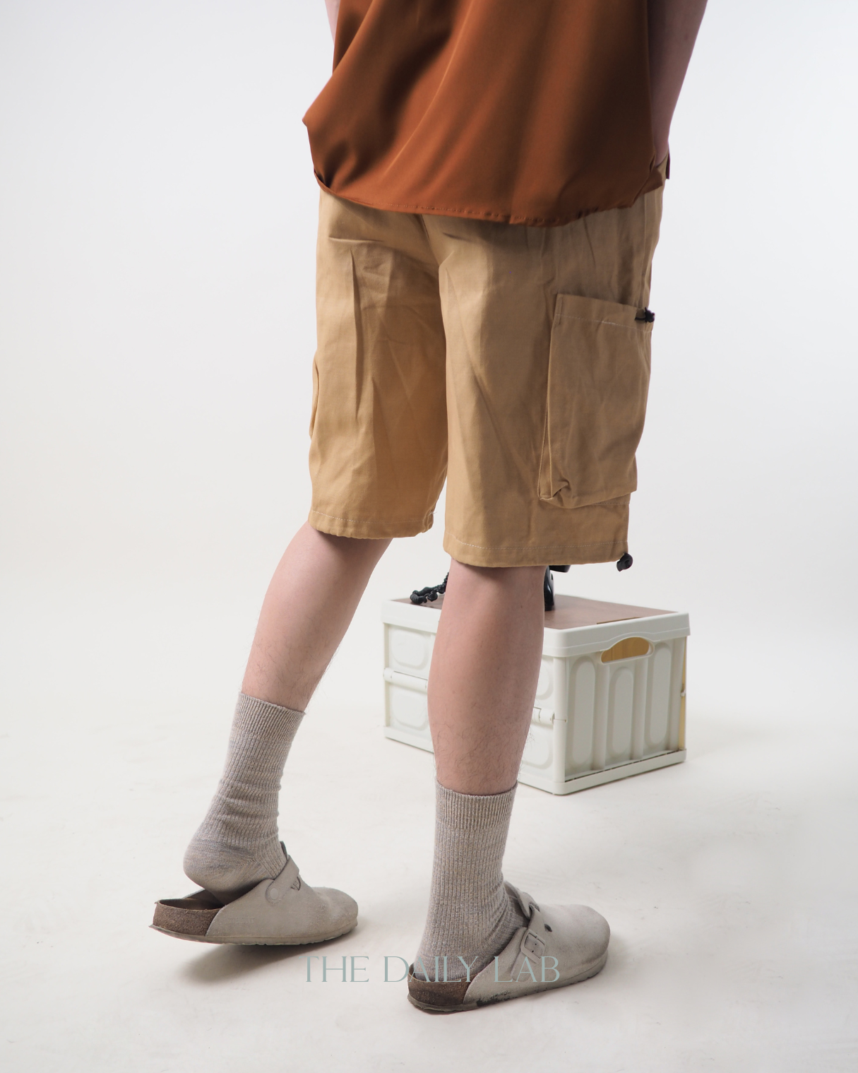 Cargo Pocketed Pants in Khaki