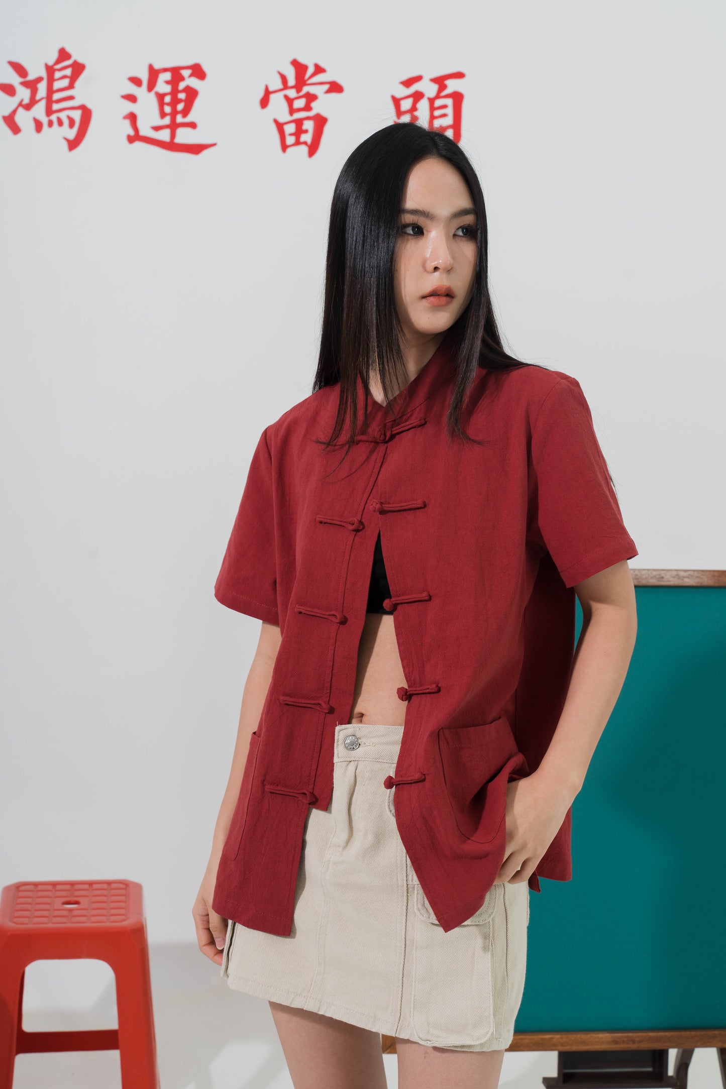 Linen Tang Suit Top