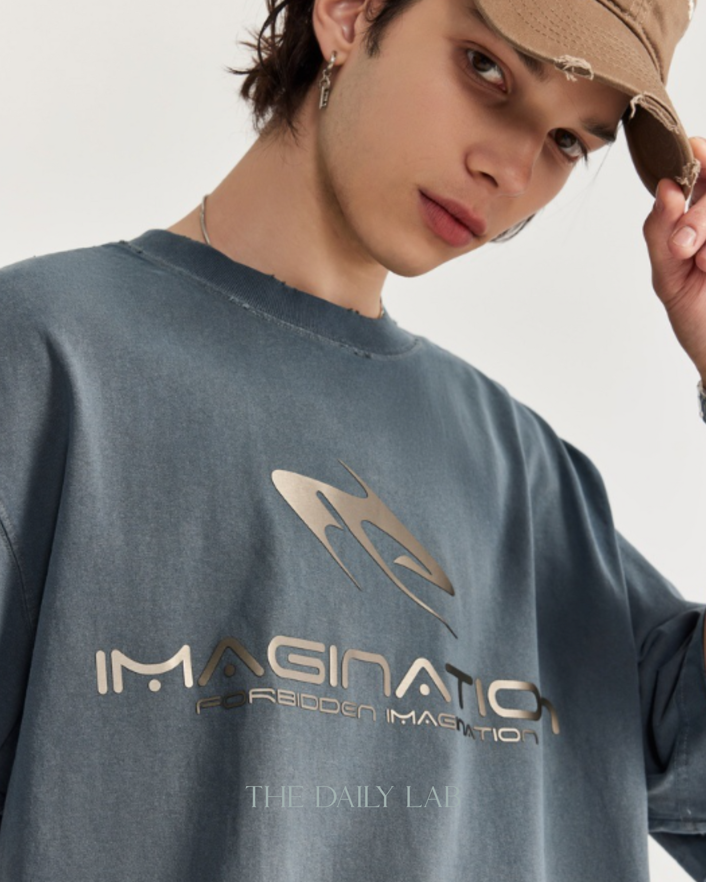Imagination Tee in Dark Grey