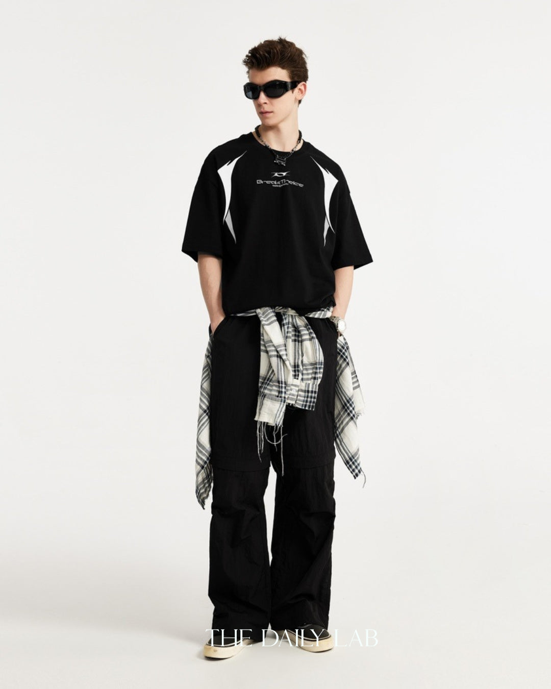Break The Ice Loose Tee in Black