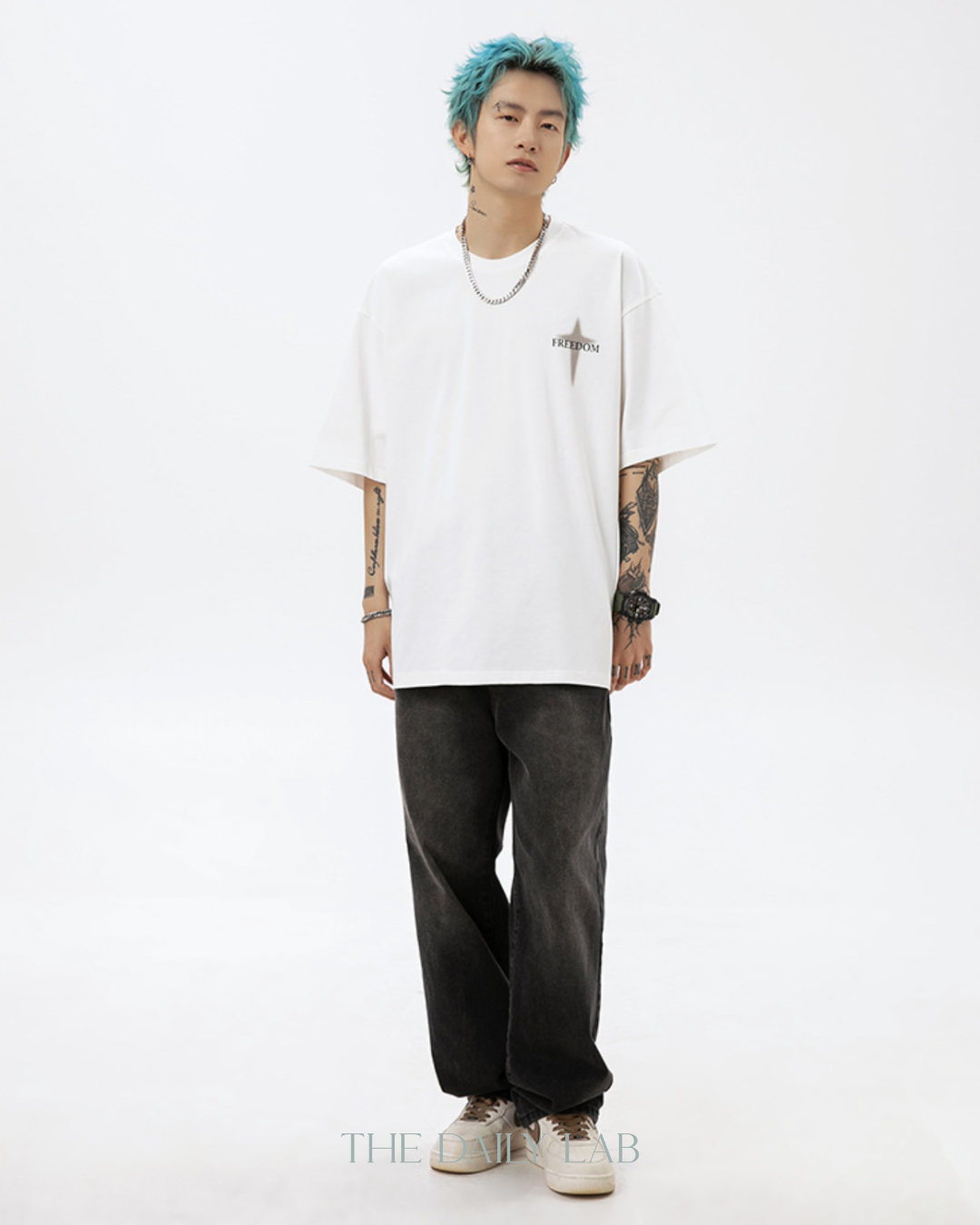 Headstrong Relaxed Tee in White