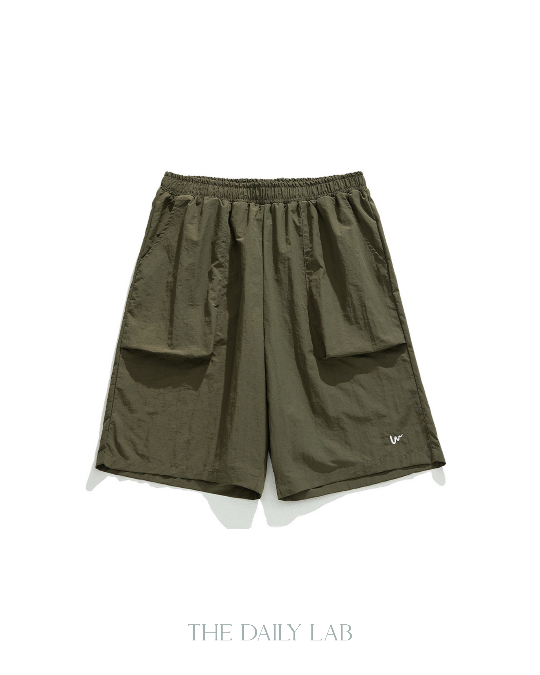 Taslon Cargo Shorts in Green