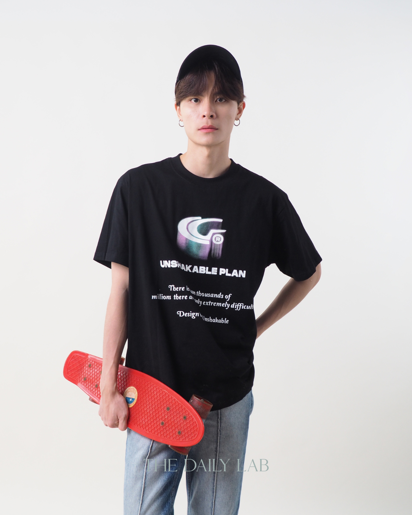 Unshakable Plan Oversized Tee