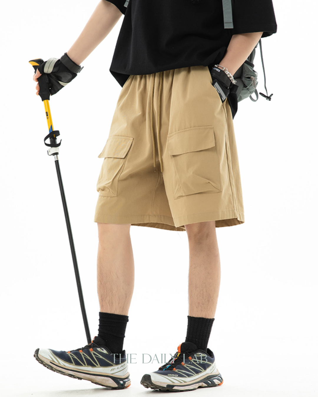 Cargo Vintage Shorts in Khaki