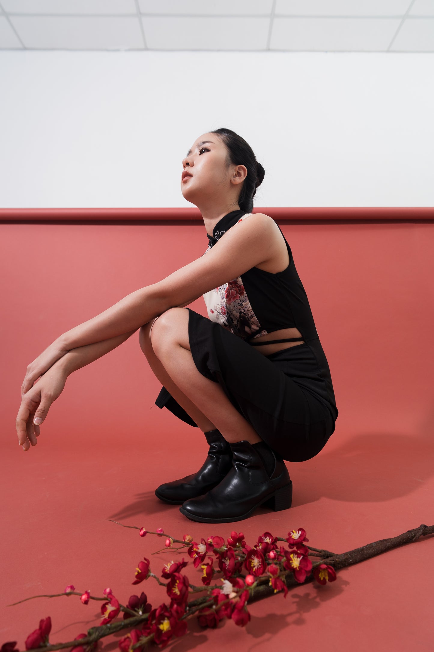 Vintage Patchwork Cheongsam