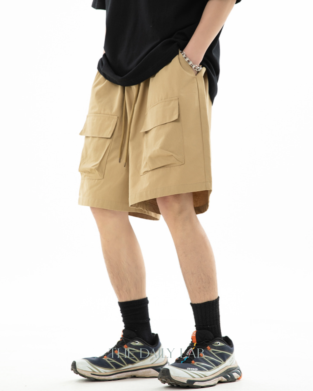 Cargo Vintage Shorts in Khaki