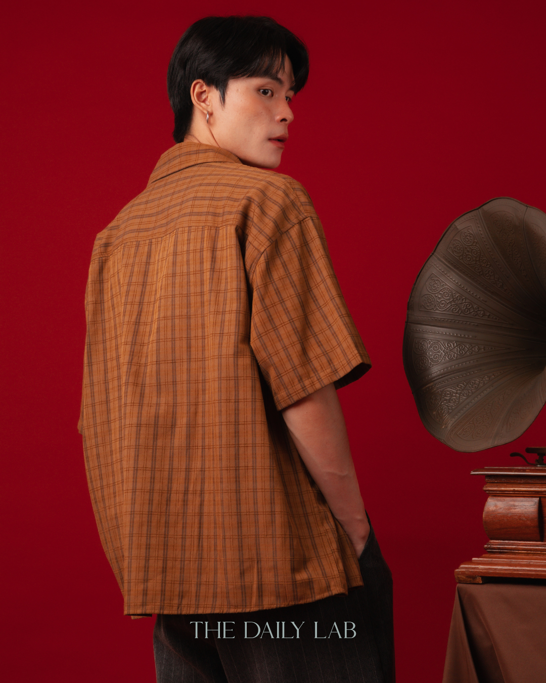 Heritage Plaid Tang Shirt in Brown