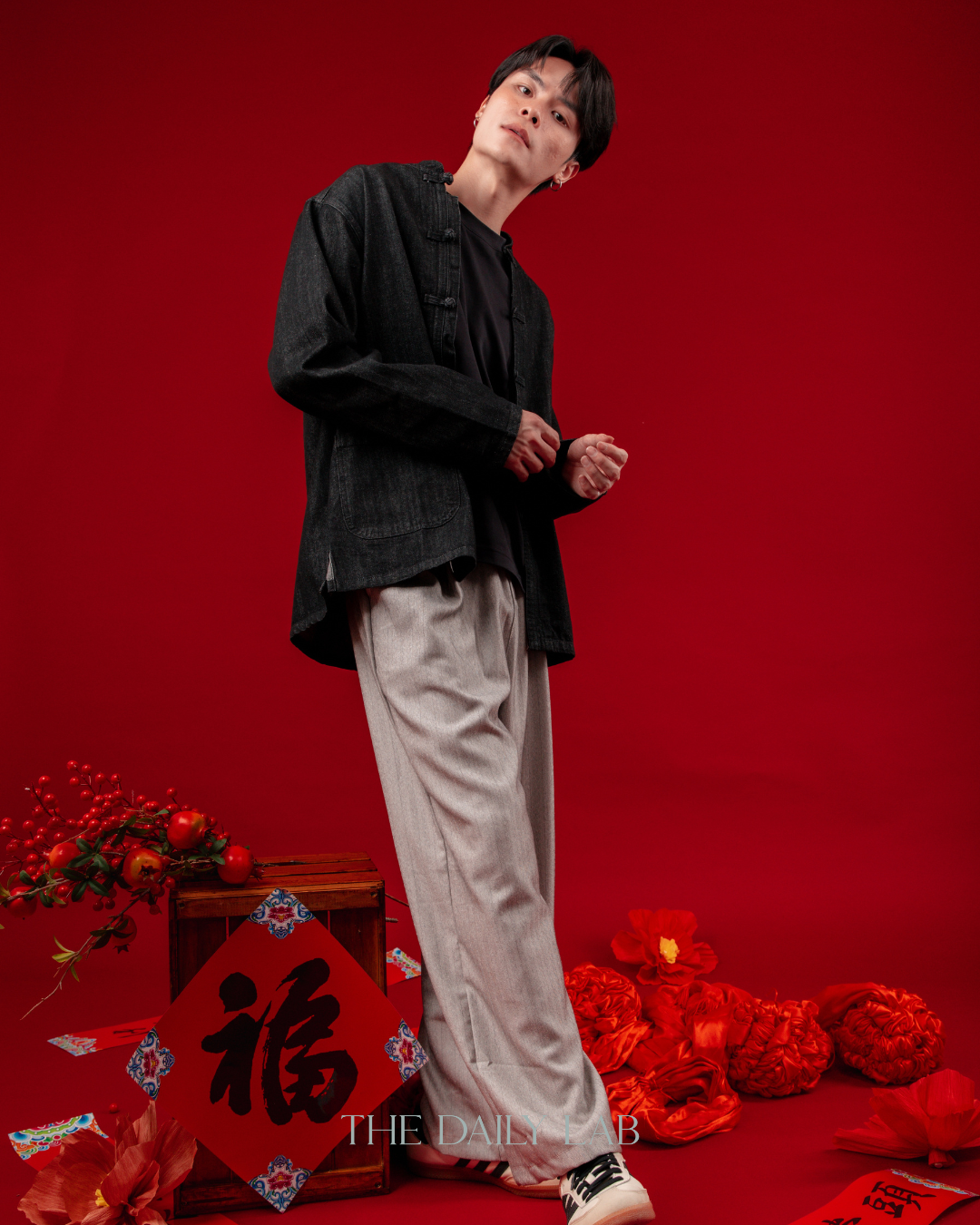 Denim Heritage Tang Jacket in Black