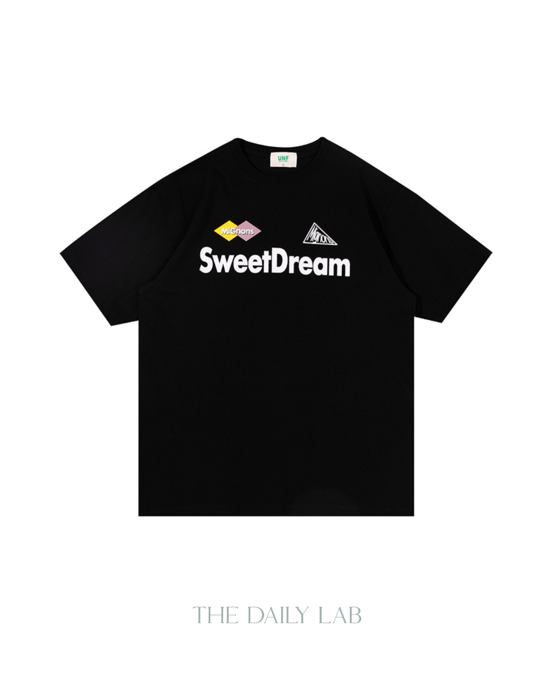 SweetDream Oversized Tee in Black