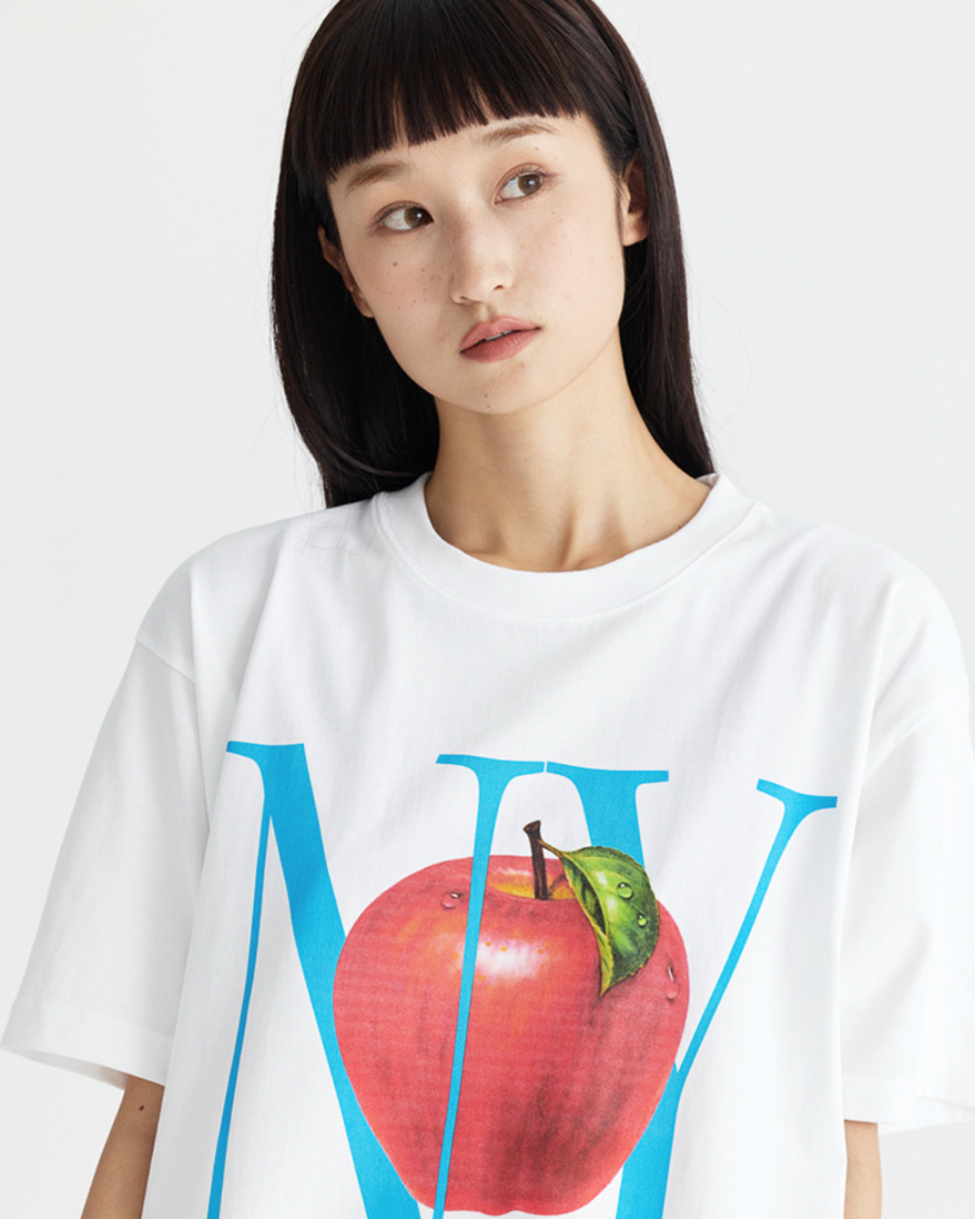 NY To The World Tee in White