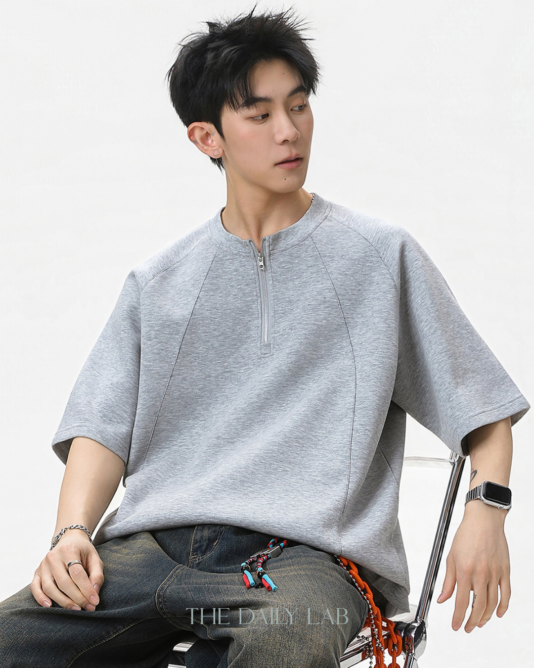 Urban Structure Tee in Grey