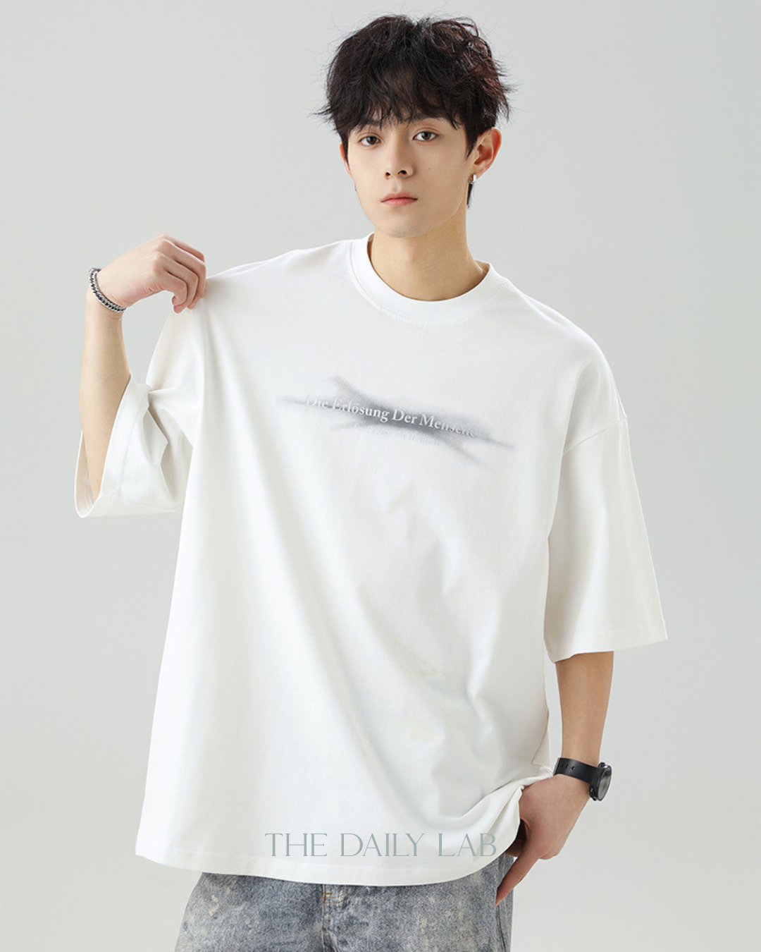 Die Erlosung Der Mensehen Cotton Tee in White