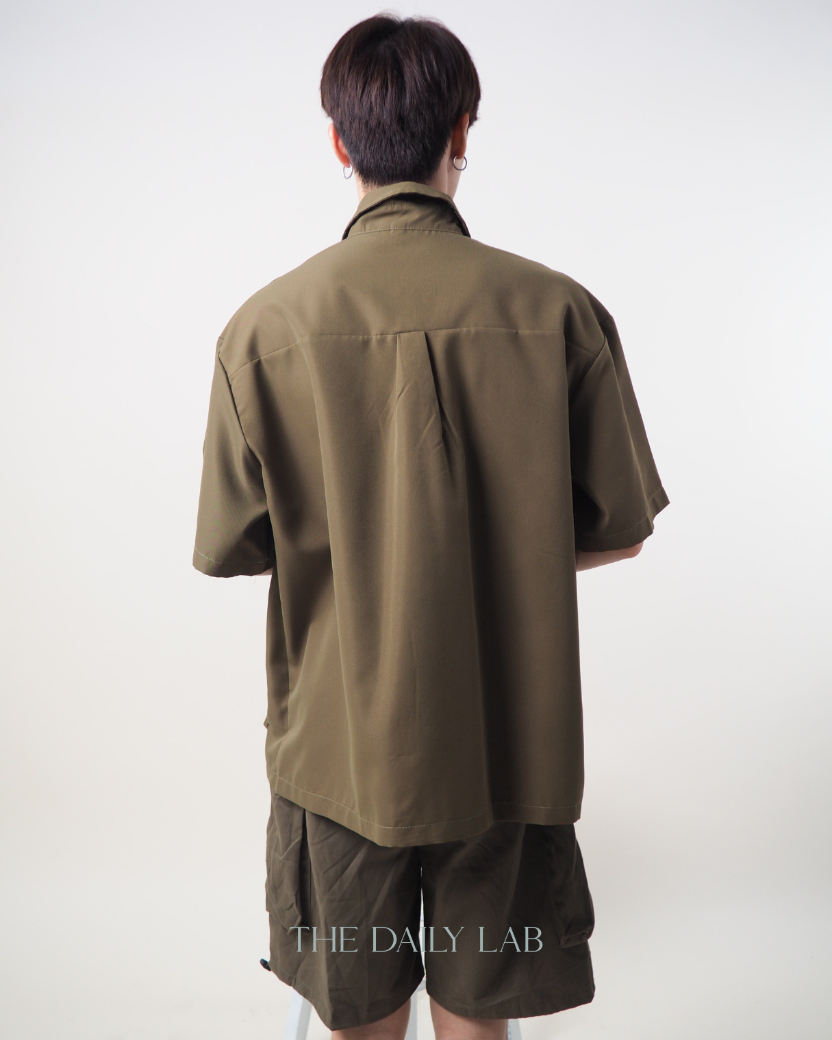 Buttoned Pocketed Shirt