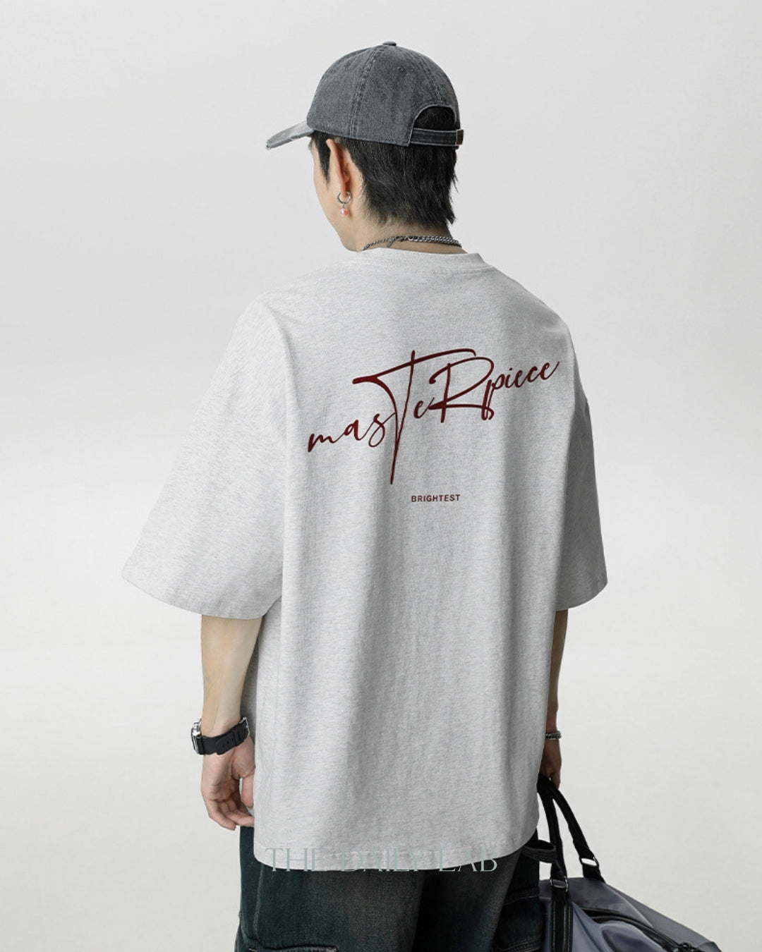 Masterpiece Vintage Cotton Tee in Grey