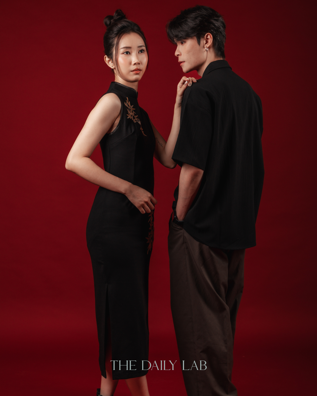 Bamboo Whisper Slim Long Dress