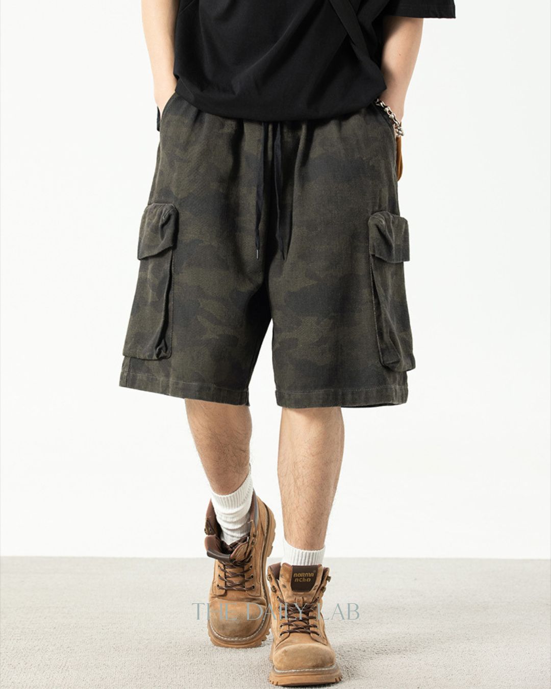 Vintage Army Cargo Shorts