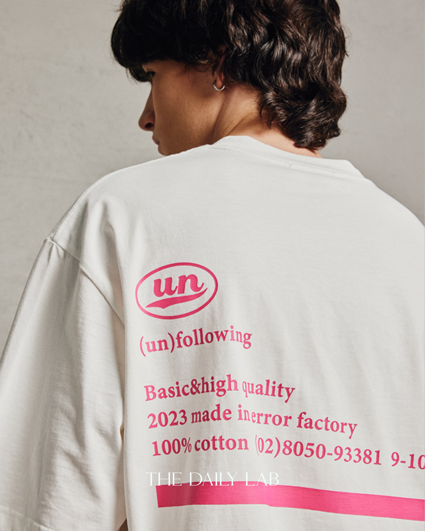 250G UN Oversized Shirt in White