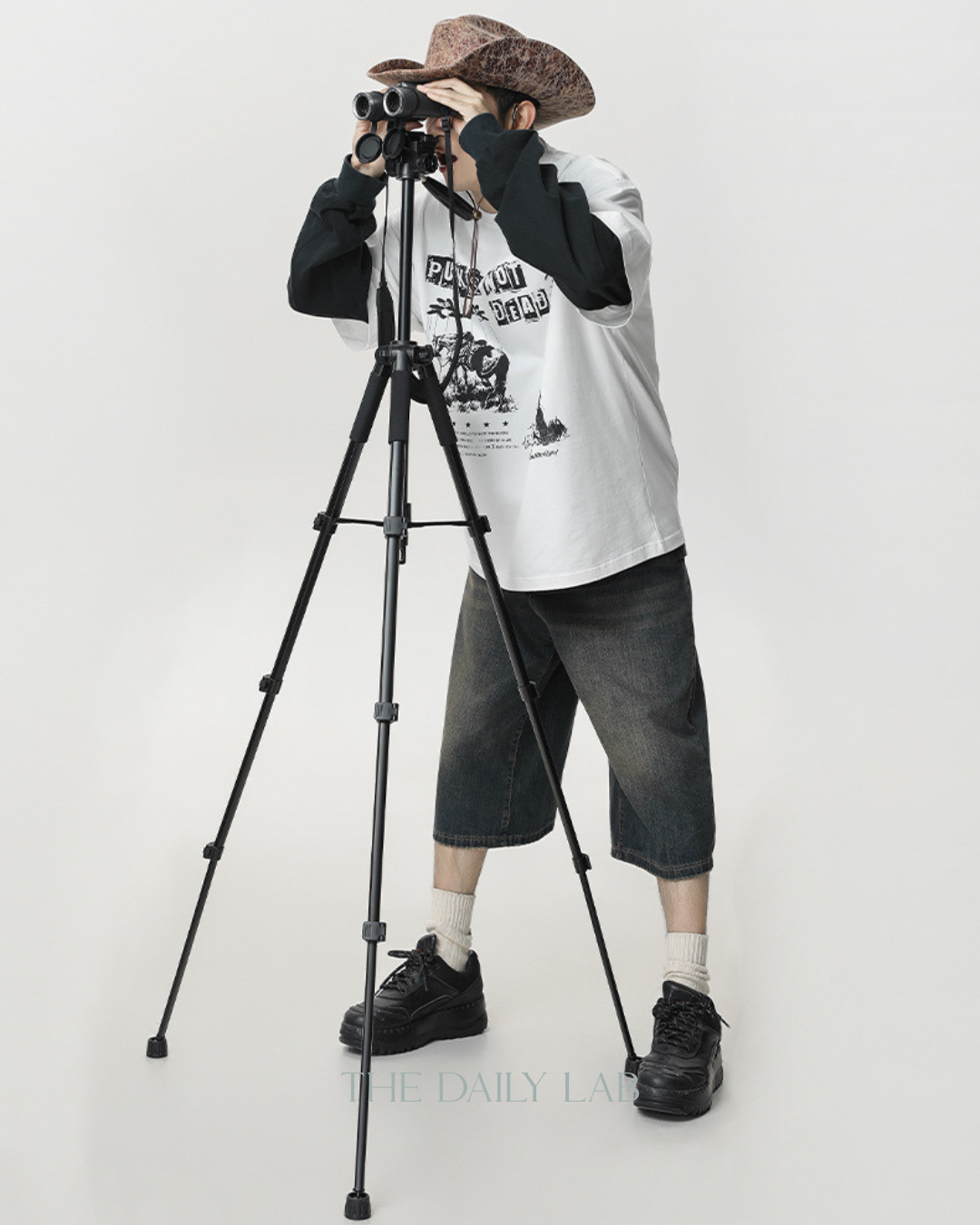 Punks Not Dead Cotton Tee in White