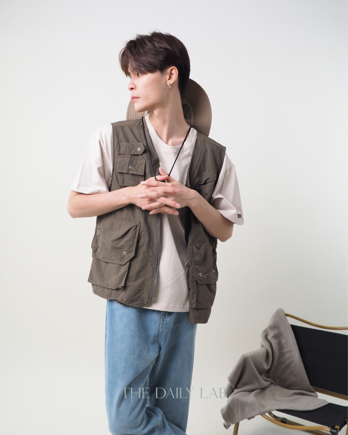 Pocketed Cargo Vest