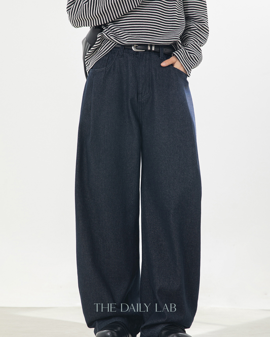 Raw Volume Denim Pants
